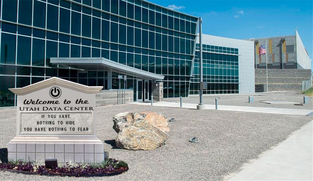 The Utah Data Center in Bluffdale, Utah. (NSA photo)
